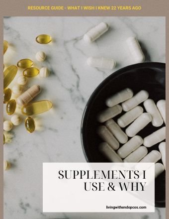Supplements I use and why